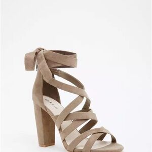 Torrid Strappy Wrap Tapered Heel (WW) Size 9